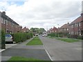 Hadrian Avenue - looking towards Tang Hall Lane