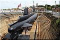 TQ7569 : Submarine Ocelot, Chatham Historic Dockyard, Kent by Christine Matthews