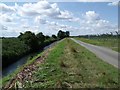 Catchwater Drain and road near Toot Hill Farm