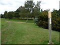 SE3934 : Choice of three ways at Garforth Golf Club by Christine Johnstone