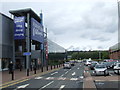NZ2062 : Metro Retail Park access road, near Gateshead by Malc McDonald