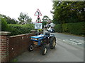 Tractor in Bosham Lane