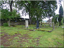 NZ0002 : Church of St Mary the Virgin, Arkengarthdale, Graveyard by Alexander P Kapp