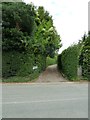 Looking from Bosham Lane into Brook Avenue