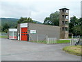 SN8706 : Glynneath Fire Station and tower by Jaggery