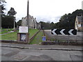 Footpath past the church