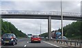 Footbridge over the A1, East Denton