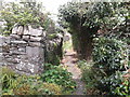 Alley on James Street, Llangynidr