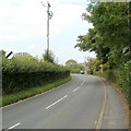 Hereford Road heads north away from Mardy