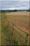 SE2674 : Roadside Fence by Mick Garratt