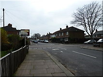 TQ1303 : Bulkington Avenue, St Elmo Road and Nutbourne Road crossroads by Basher Eyre