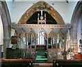 Chancel screen in All Saints Church, Earls Barton