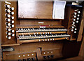 Organ Console, All Saints Collingham