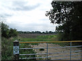 Field and Gate at Potter Hill Spinneys