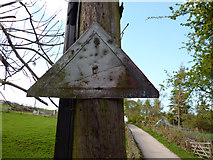 SD9926 : Unusual road sign on Wood Hey Lane by Phil Champion