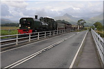SH5941 : Steam train on the Welsh Highland Railway by Philip Halling