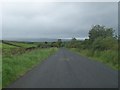 View northwards along Ballyvaddy Road, Glencloy