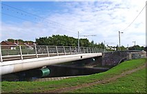 O1233 : Two bridges over the Grand Canal near Dolphin Road, Kilmainham/Cill Mhaighneann, Dublin by P L Chadwick