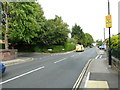 Crossroads of Weston Grove Road and Church Road