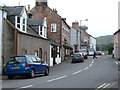 The A702 Edinburgh Road passing through Penpont