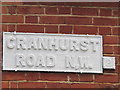 Sign for Cranhurst Road, NW2