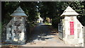 Entrance to the Holy Trinity churchyard