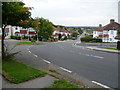 Looking down Bigginwood Road from Covington Way