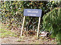 The Lodge Old Park Farm sign