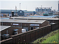 Warehouses by Basin Road North