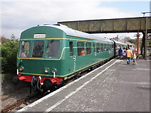 ST1166 : Diesel multiple-unit, Barry heritage railway by Roger Cornfoot