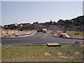 Tarmacking the new road in Rochester Riverside (2)