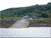 NM6542 : Fishnish Ferry Slipway by Oliver Dixon