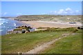SW7554 : The Southwest Coast Path in Perranporth by Steve Daniels