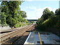 Railway lines NE from Yatton station