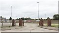 Entrance gateway to Malvern Town Football Club