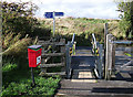 Cycle trail junction, Dixon Green