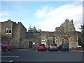 Car park and ruins, Blenkinsopp Castle