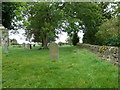 The churchyard wall at St John the Evangelist, Whitchurch