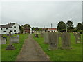 Path leading from Soulbury parish church