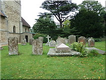 SP8526 : St Michael & All Angels, Stewkley- churchyard by Basher Eyre
