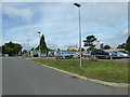 One of the car parks within Bletchley Park