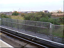 TQ3981 : View from Canning Town DLR station by Marathon