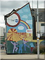 Wall mural off Freetown Way, Hull