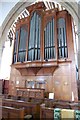 TQ9220 : Organ in St Mary the Virgin Church, Rye Church by Julian P Guffogg