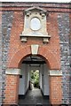 Entrance to the almshouses