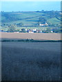 ST6762 : Part of Stanton Prior from slopes of Stantonbury Hill by Lesley Eddleston