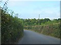 The road to Dartmoor at Summerhill Cross