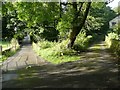 Path and driveway junction, Mytholmroyd