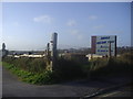 Entrance to Buckle Holiday Park, Bishopstone