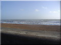 The sea from the Esplanade, Seaford